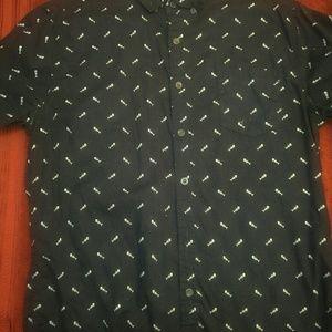 Mens medium button down shirt